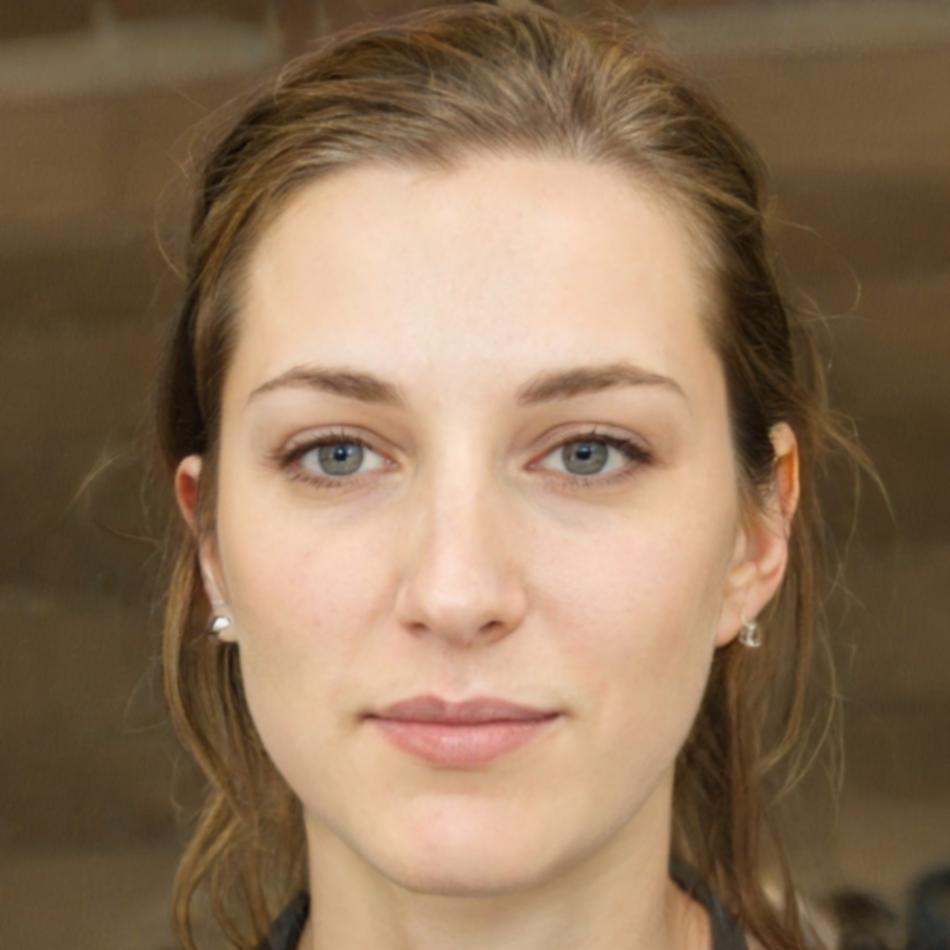 Fokussierte Teilnehmerin während einer Online-Lerneinheit